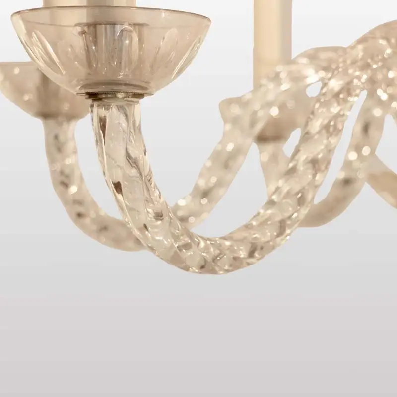 A large Murano glass chandelier. Italy, 1940s - Artismove image 3
