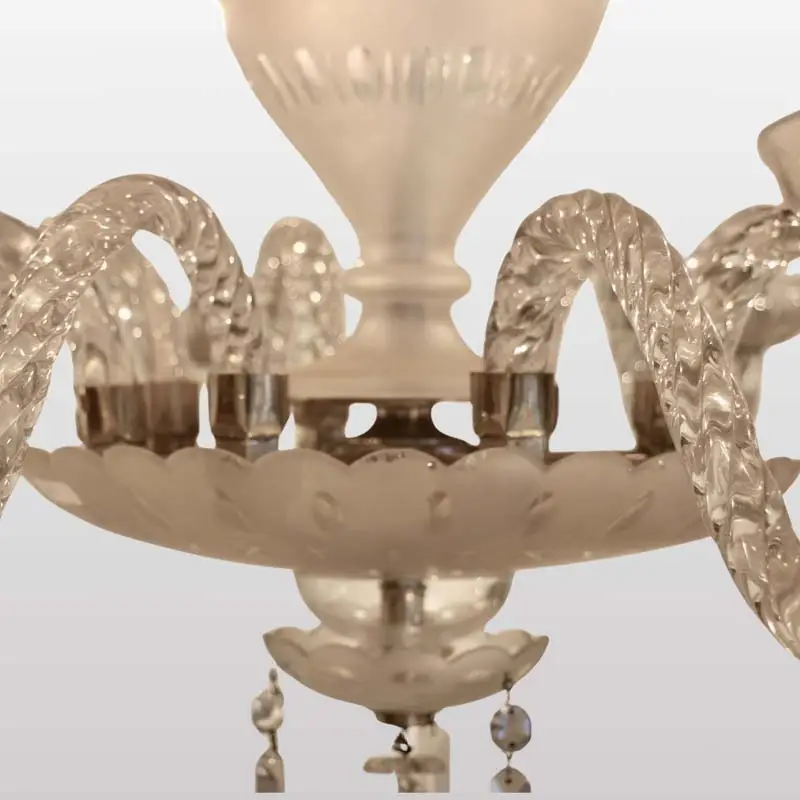 A large Murano glass chandelier. Italy, 1940s - Artismove image 4