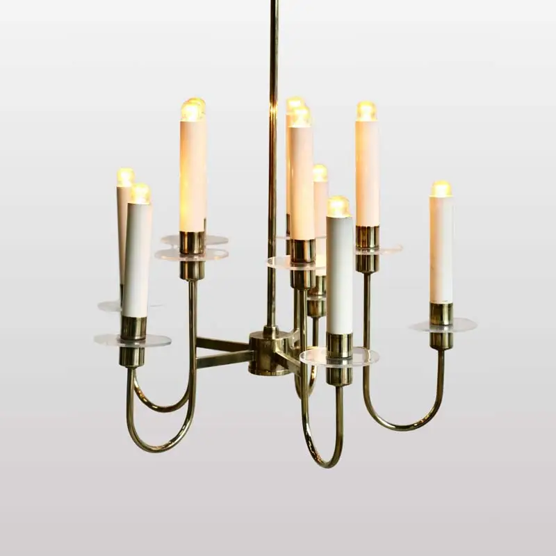 A chandelier, France 60s. image 2