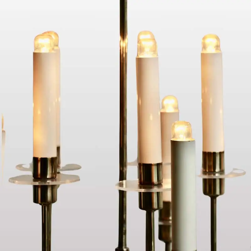 A chandelier, France 60s. image 3