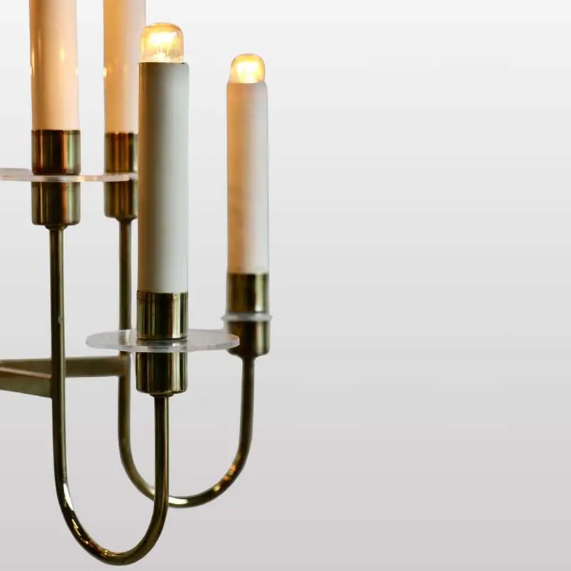 A chandelier, France 60s. image 4